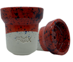 Fox Barrel Bowl Rot Köpfe