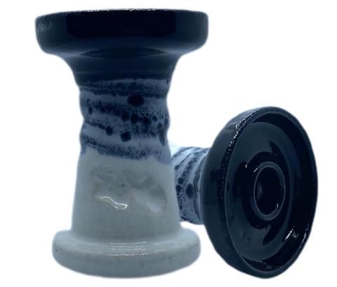 Hookah John 80Ft Zomo Black White Köpfe